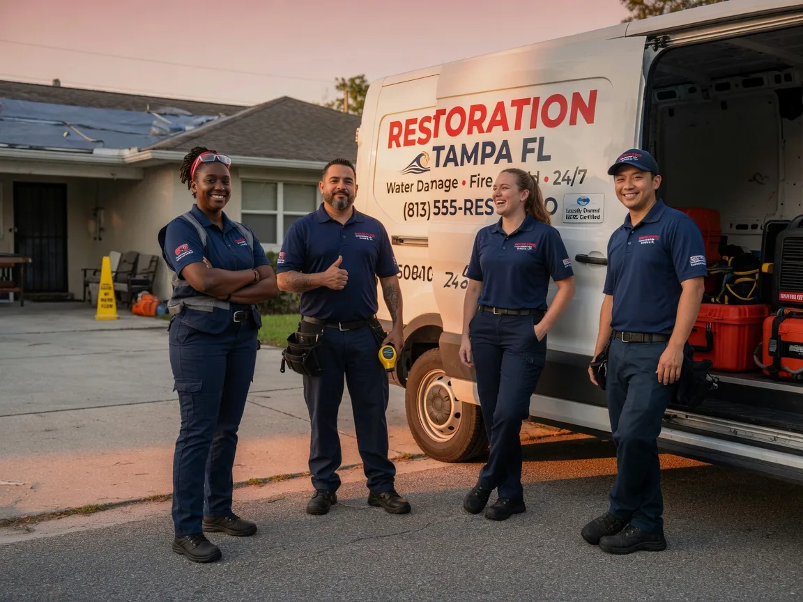 Water Damage Restoration company in Bluffton, TX